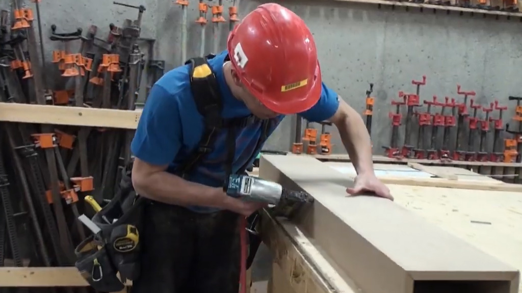 Vidéo d'un ancien étudiant en charpenterie menuiserie