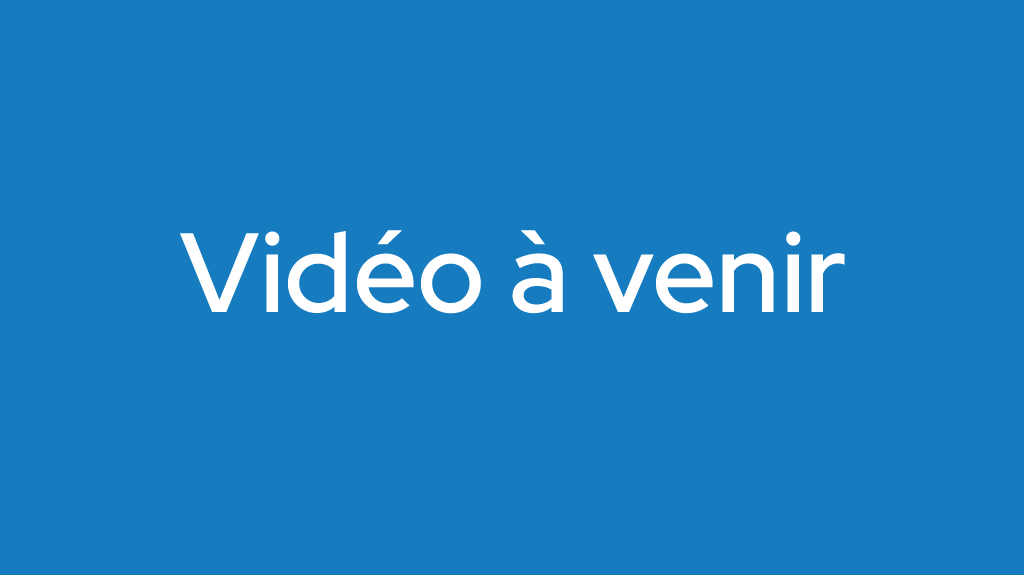 video a venir